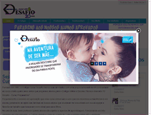Tablet Screenshot of colegiocursodesafio.com.br